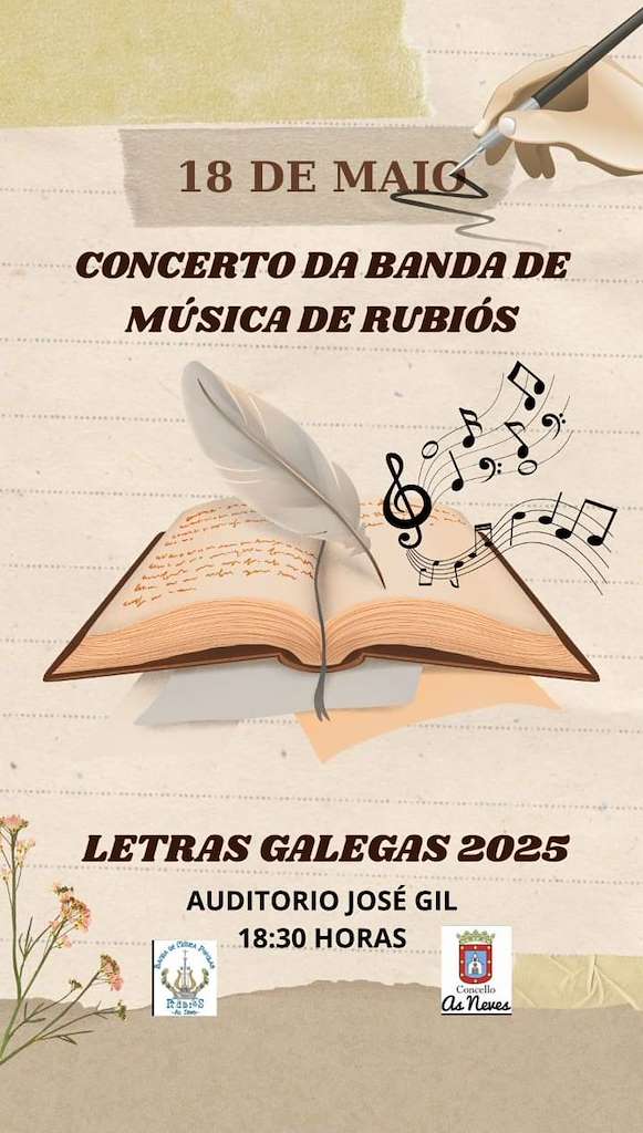 Concerto das Letras Galegas  en As Neves