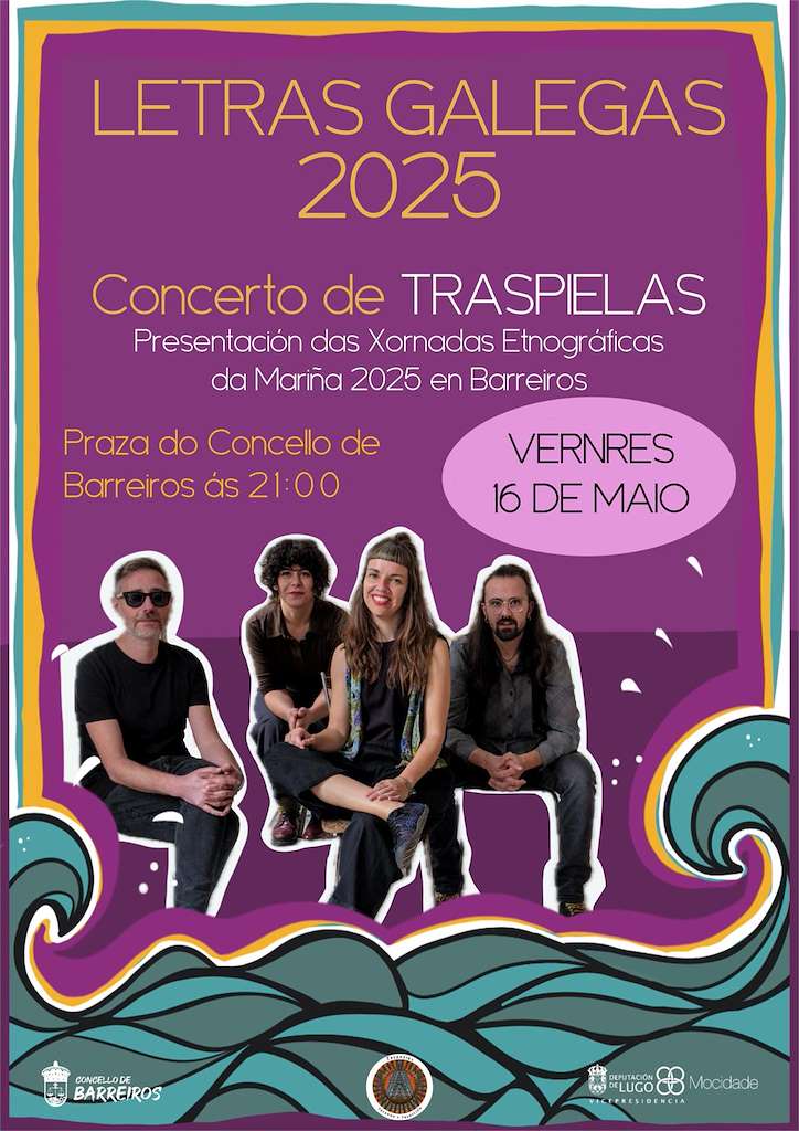 Concerto das Letras Galegas (2025) en Barreiros