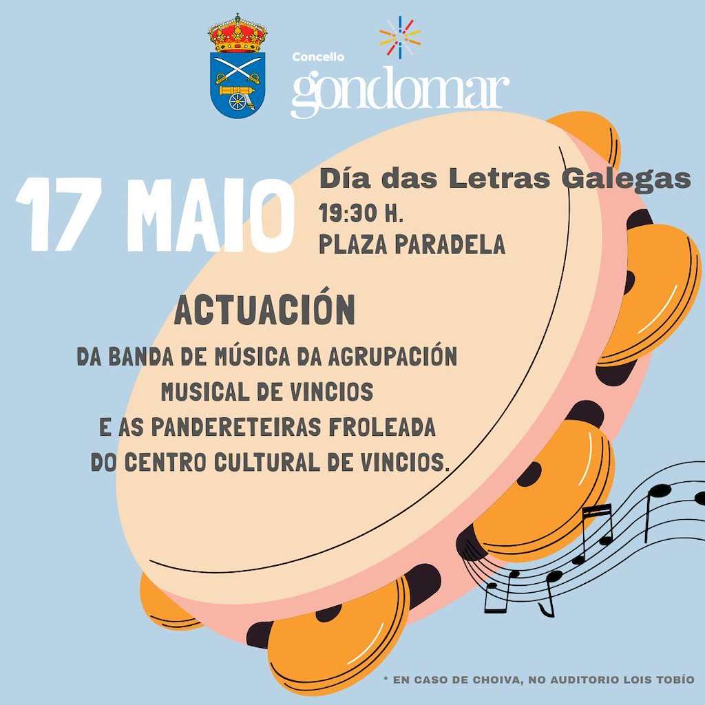 Concerto das Letras Galegas (2025) en Gondomar