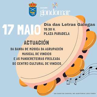 Fechas, información, programa, cartel, imágenes, mapa y ubicación de Concerto das Letras Galegas  en  Gondomar