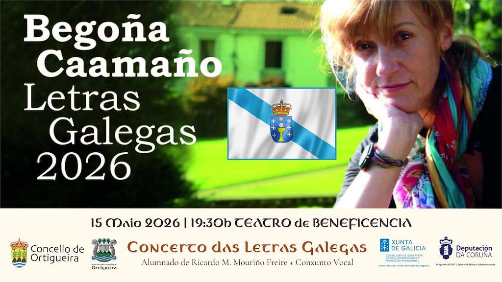 Concerto das Letras Galegas  (2026) en Ortigueira