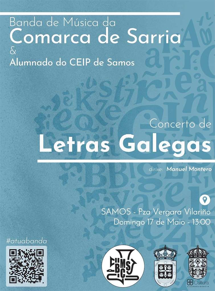 Concerto das Letras Galegas  (2026) en Samos