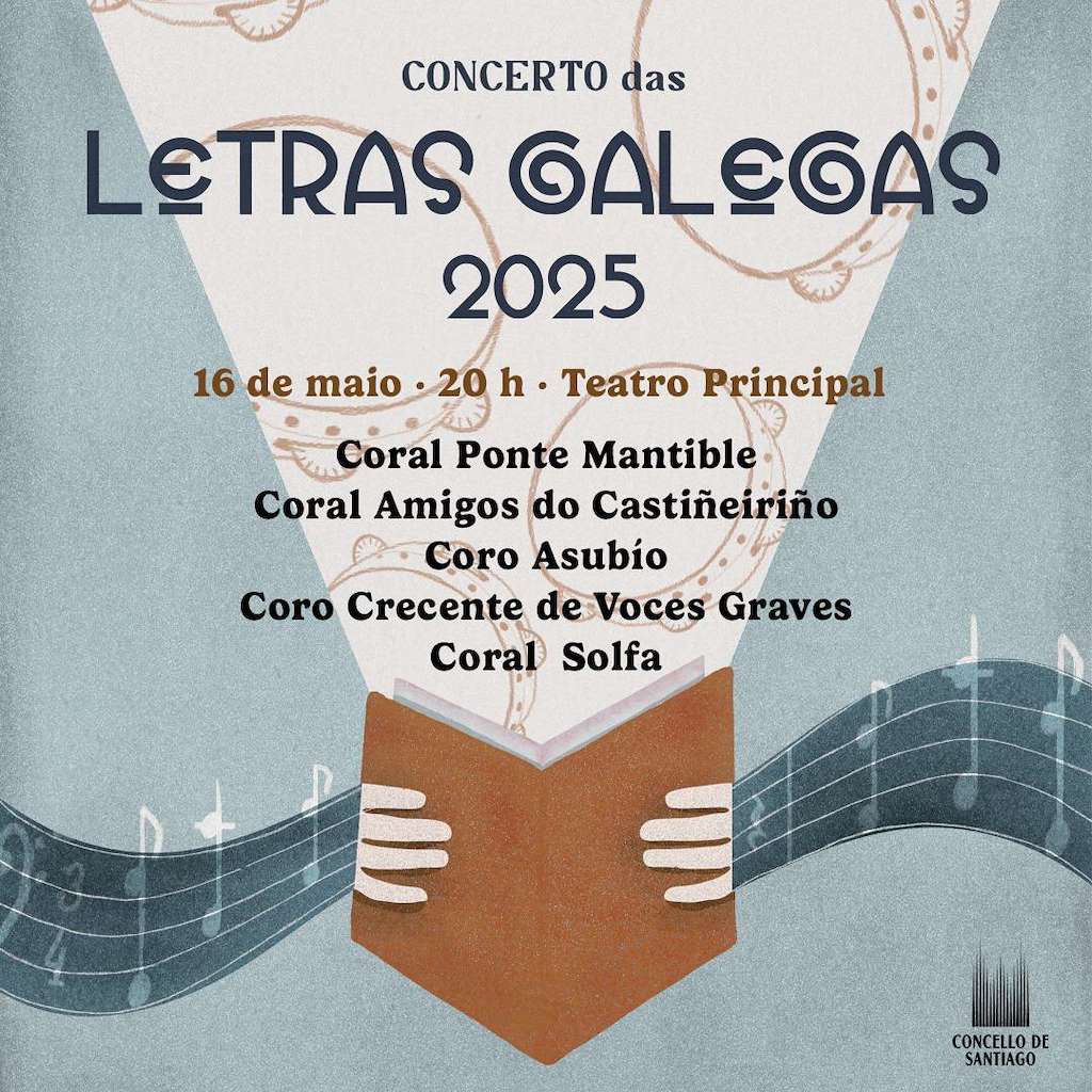 Concerto das Letras Galegas (2025) en Santiago de Compostela