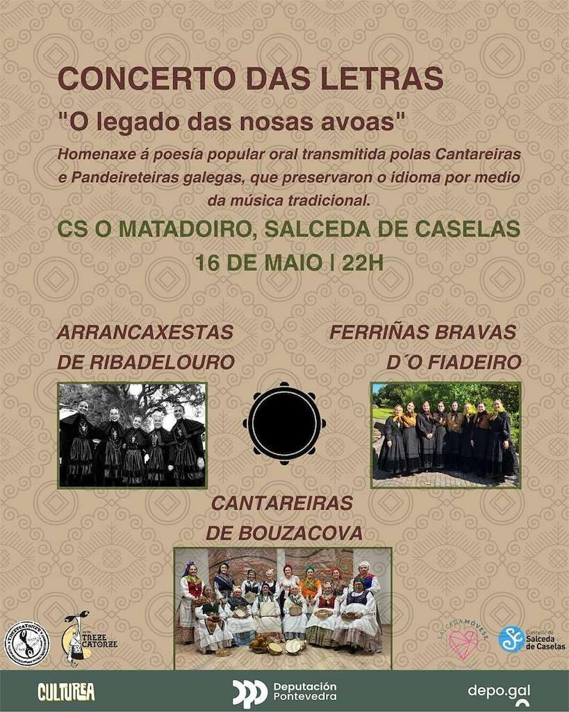 Concerto das Letras en Salceda de Caselas