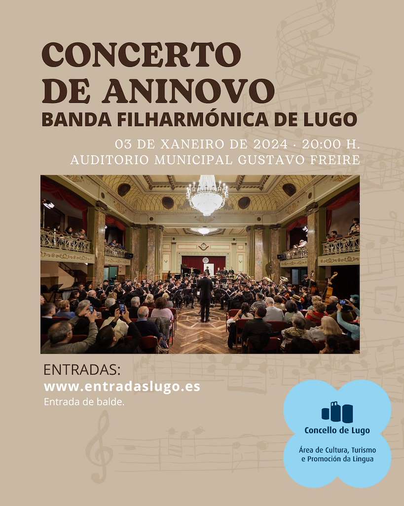 Concerto de Aninovo en Lugo