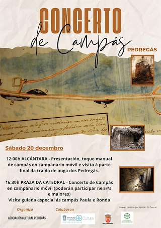 Fechas, información, programa, cartel, imágenes, mapa y ubicación de Concerto de Campás  (2025)  en  Mondoñedo