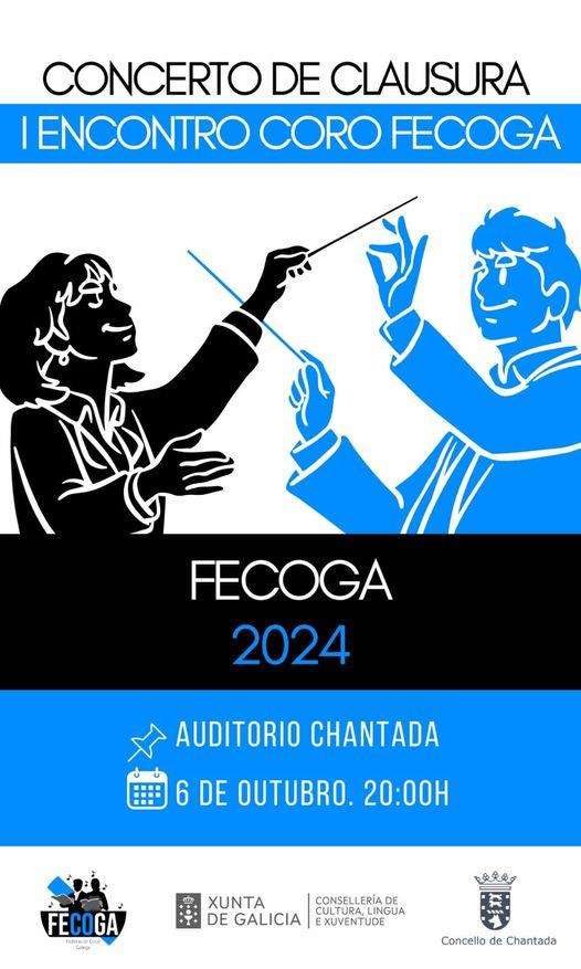 Concerto de Clausura - I Encontro Coro Fecoga en Chantada