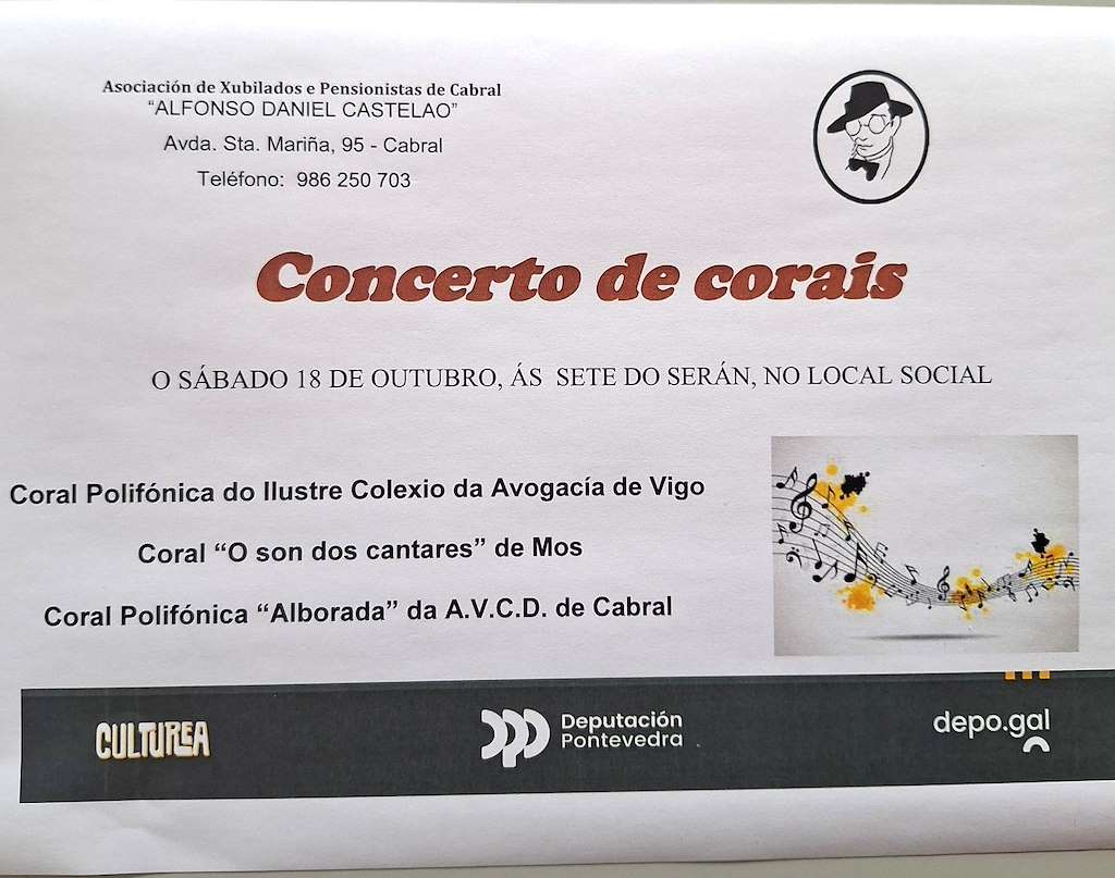 Concerto de Coirais de Cabral (2025) en Vigo