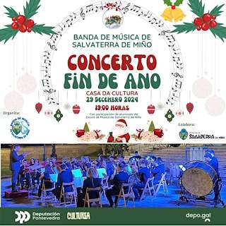 Fechas, información, programa, cartel, imágenes, mapa y ubicación de Concerto de Fin de Ano  en  Salvaterra do Miño
