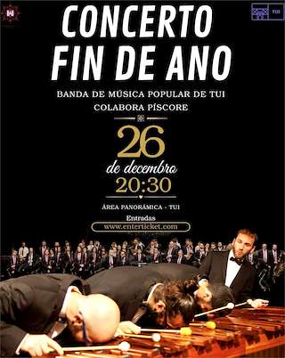 Fechas, información, programa, cartel, imágenes, mapa y ubicación de Concierto de Fin de Año (2025) en Tui