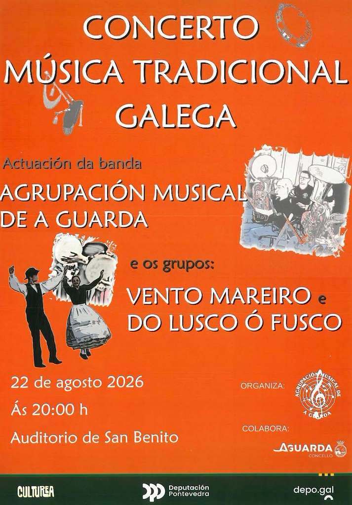Concerto de Música Tradicional Galega (2026) en A Guarda