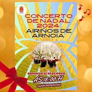Fechas, información, programa, cartel, imágenes, mapa y ubicación de Concerto de Nadal  en  A Arnoia