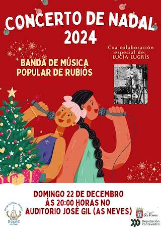 Fechas, información, programa, cartel, imágenes, mapa y ubicación de Concerto de Nadal  en  As Neves