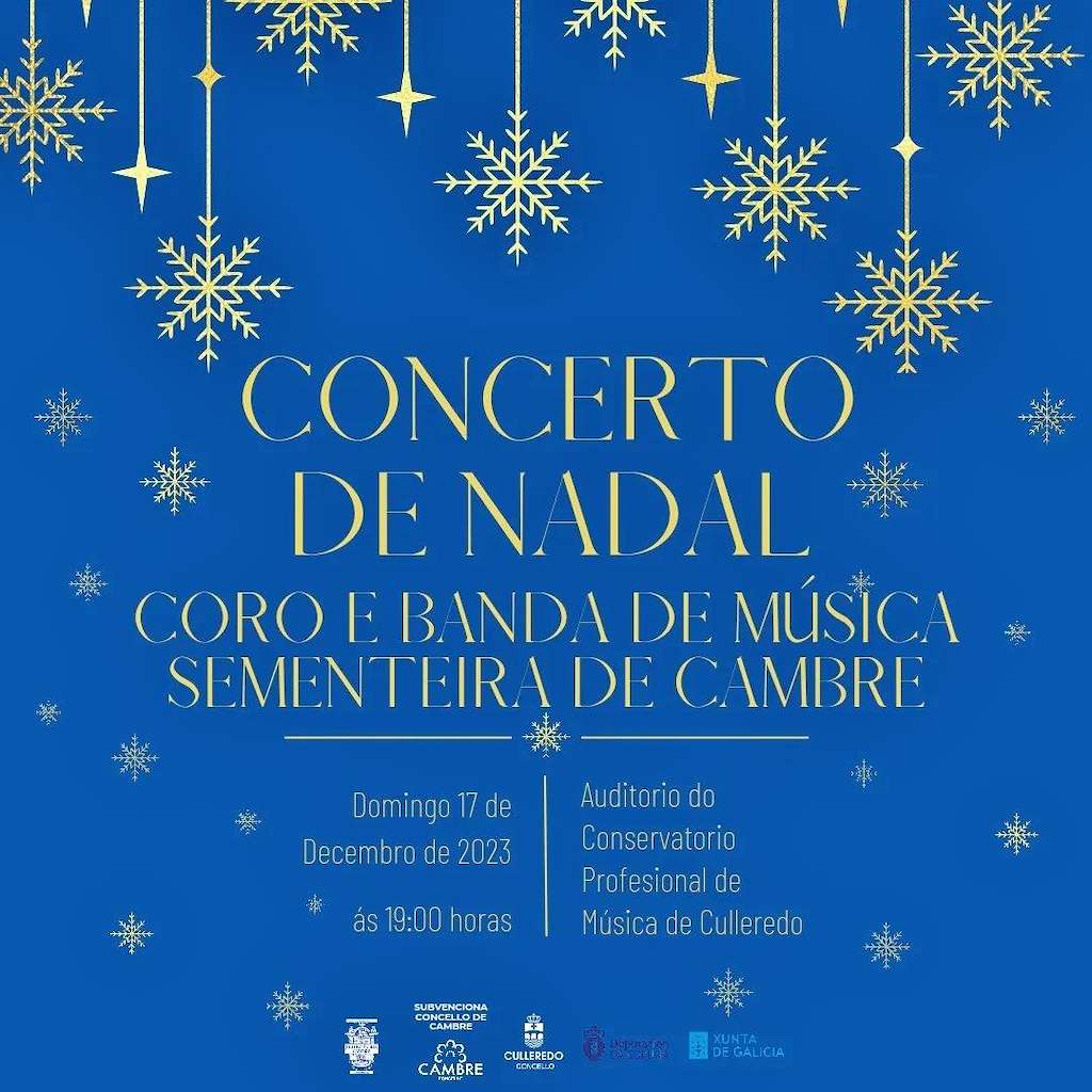 Concerto de Nadal  en Cambre