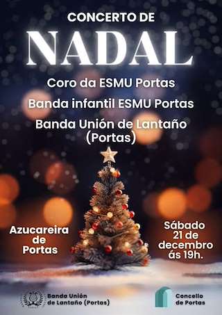 Fechas, información, programa, cartel, imágenes, mapa y ubicación de Concerto de Nadal  en  Catoira