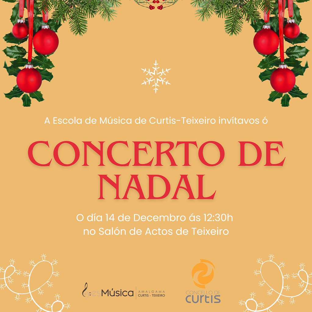 Concerto de Nadal da Escola de Música en Curtis