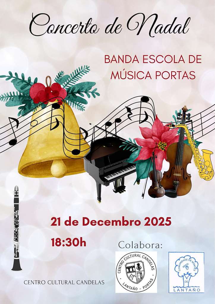 Concierto de Navidad de Lantaño en Portas