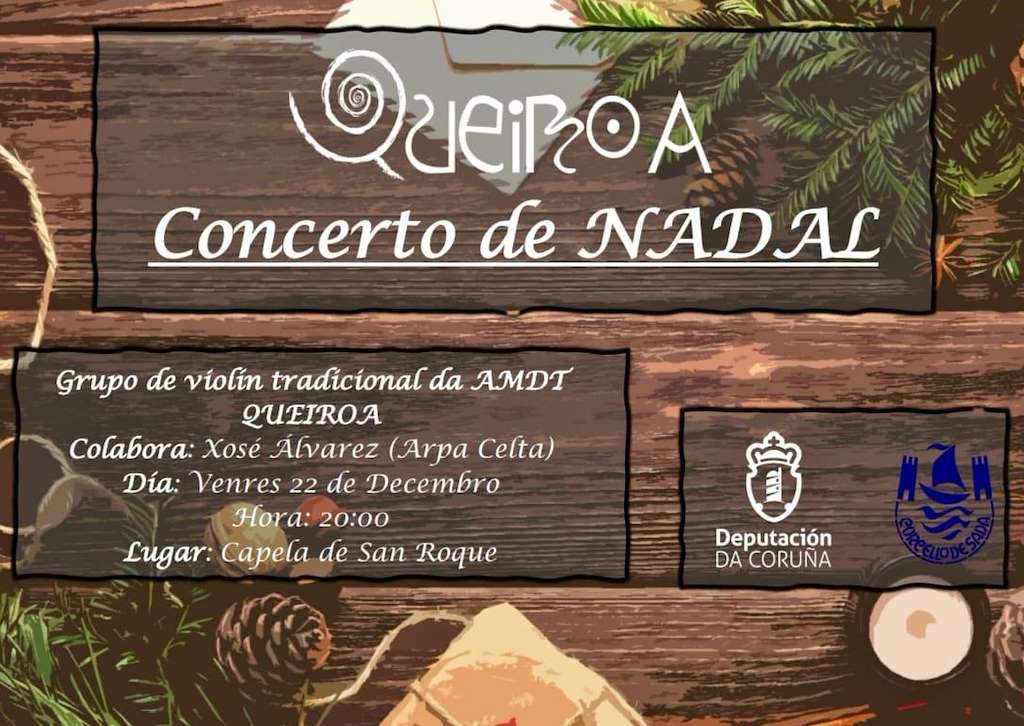 Concerto de Nadal de Queiroa en Sada
