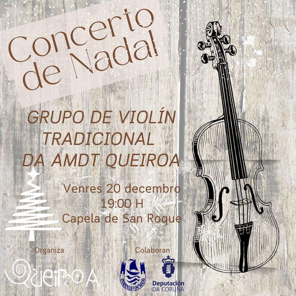 Concerto de Nadal de Queiroa en Sada