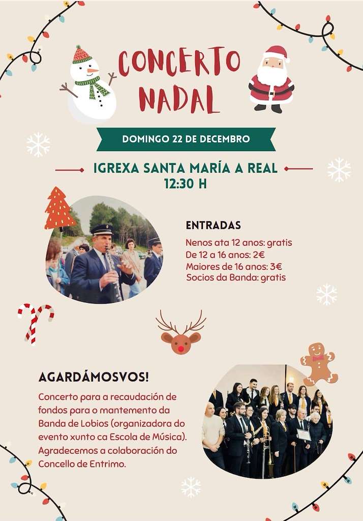 Concerto de Nadal en Entrimo
