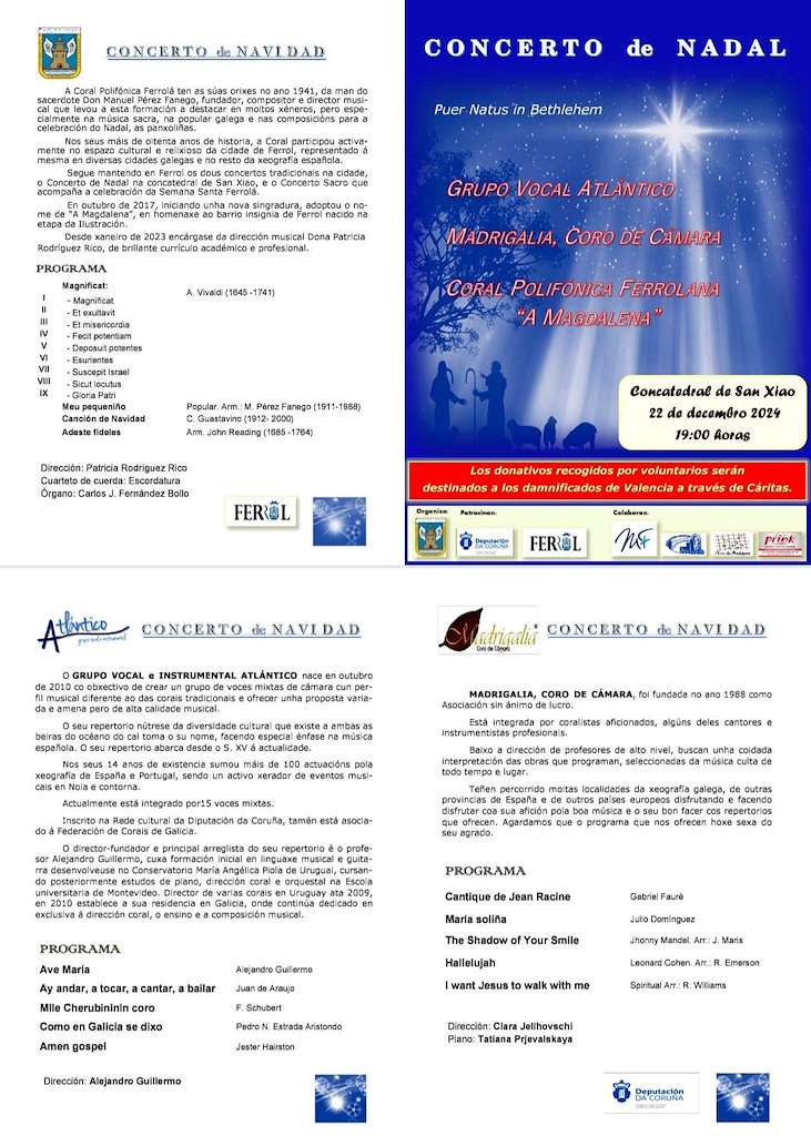 Concerto de Nadal en Ferrol