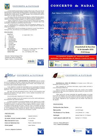 Fechas, información, programa, cartel, imágenes, mapa y ubicación de Concerto de Nadal  en  Ferrol