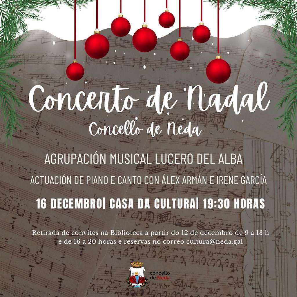 Concerto de Nadal  en Neda