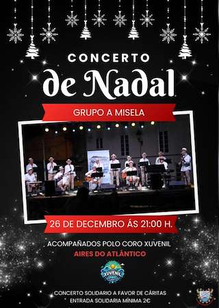 Fechas, información, programa, cartel, imágenes, mapa y ubicación de Concerto de Nadal (2025) en Noia