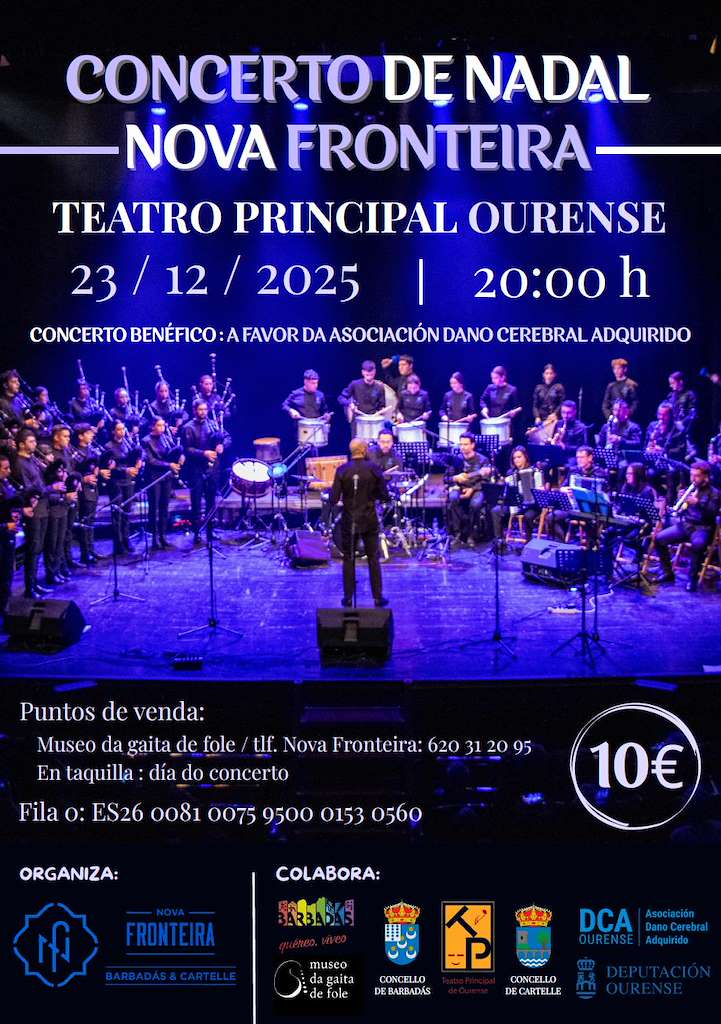 Concierto de Navidad Nueva Frontera en Ourense