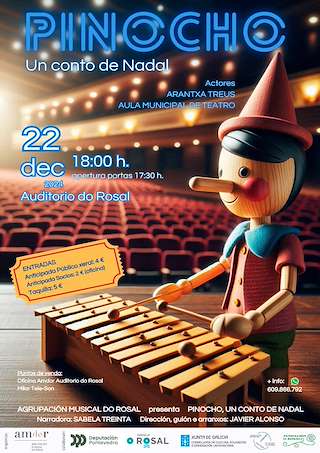 Fechas, información, programa, cartel, imágenes, mapa y ubicación de Concerto de Nadal  en  O Rosal