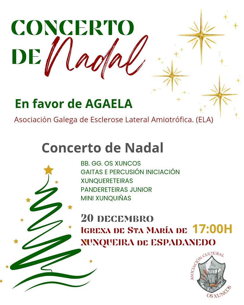 Concerto de Nadal  (2025) en Xunqueira de Espadanedo