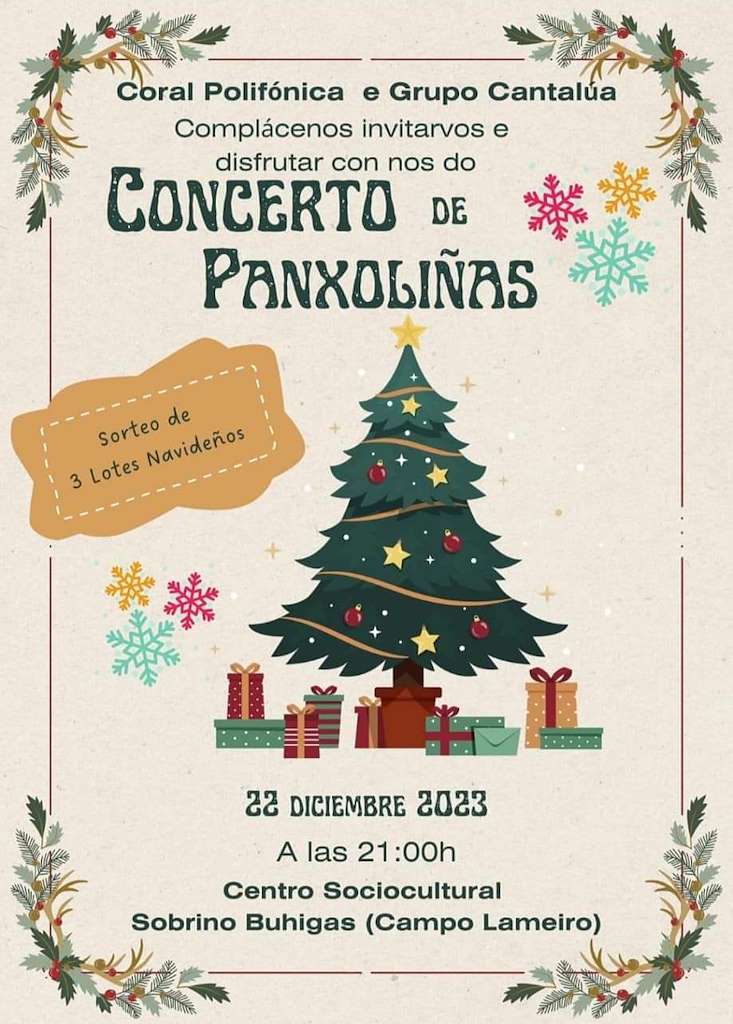 Concerto de Panxoliñas en Campo Lameiro