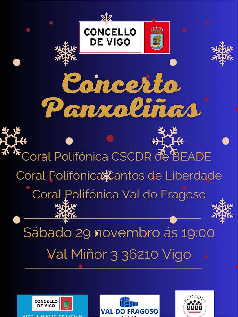 Concerto de Panxoliñas de Val do Fragoso  en Vigo