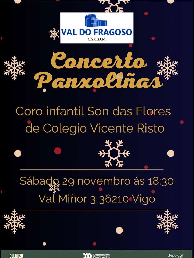 Concerto de Panxoliñas de Val do Fragoso  en Vigo