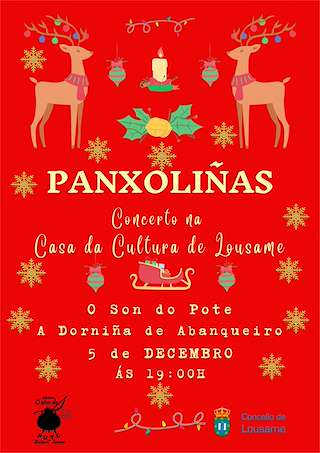 Fechas, información, programa, cartel, imágenes, mapa y ubicación de Concerto de Panxoliñas (2025)  en  Lousame