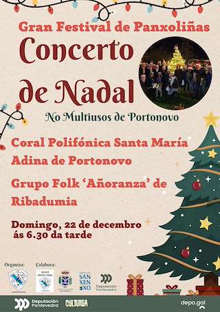Fechas, información, programa, cartel, imágenes, mapa y ubicación de Concerto de Panxoliñas  en  Sanxenxo