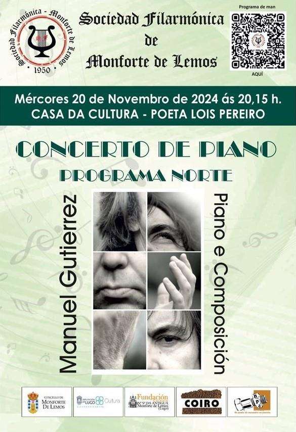 Concerto de Piano da Sociedad Filarmónica en Monforte de Lemos
