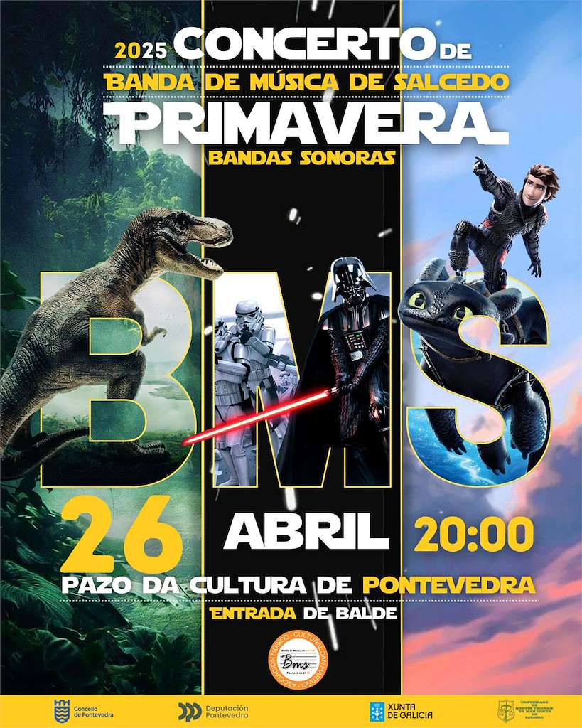 Concerto de Primavera - Bandas Sonoras (2025) en Pontevedra