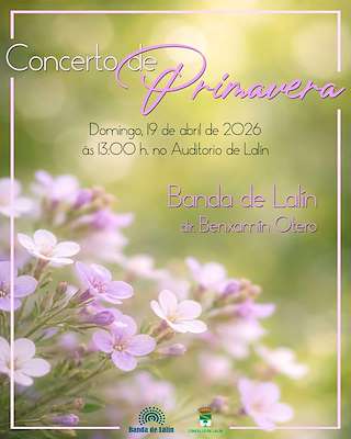 Fechas, información, programa, cartel, imágenes, mapa y ubicación de Concerto de Primavera (2026) en Lalín