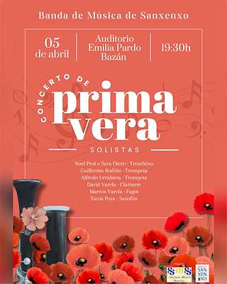 Fechas, información, programa, cartel, imágenes, mapa y ubicación de Concerto de Primavera  en  Sanxenxo