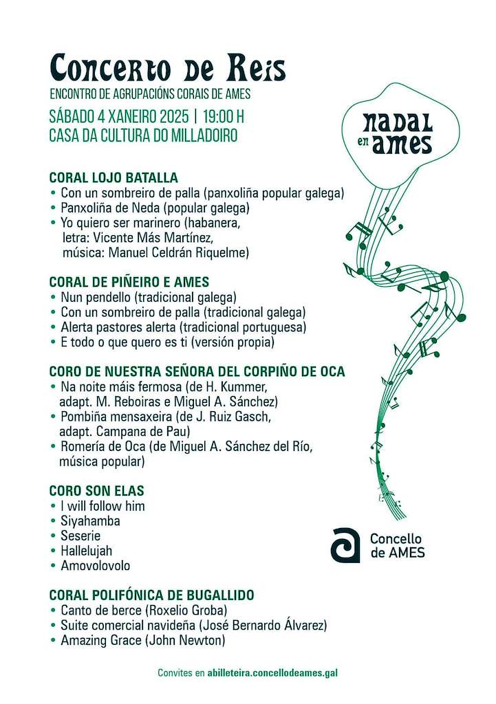 Concerto de Reis en Ames