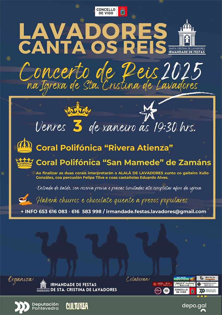Concerto de Reis de Lavadores en Vigo