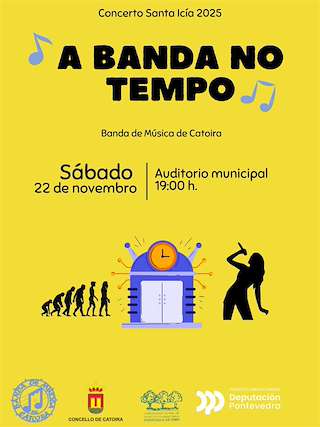 Fechas, información, programa, cartel, imágenes, mapa y ubicación de Concerto de Santa Icía  en  Catoira