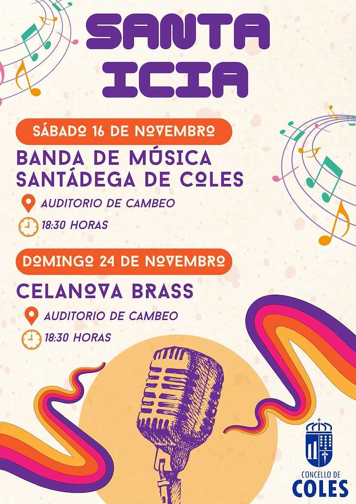 Concerto de Santa Icía en Coles