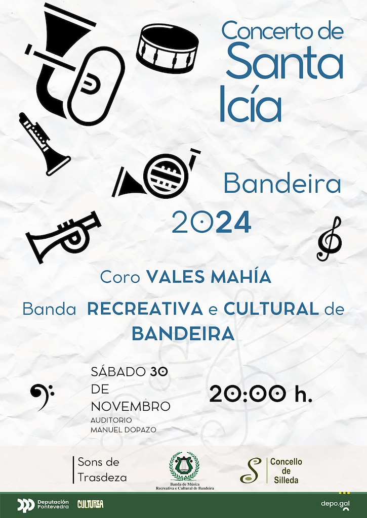 Concerto de Santa Icía de Bandeira en Silleda