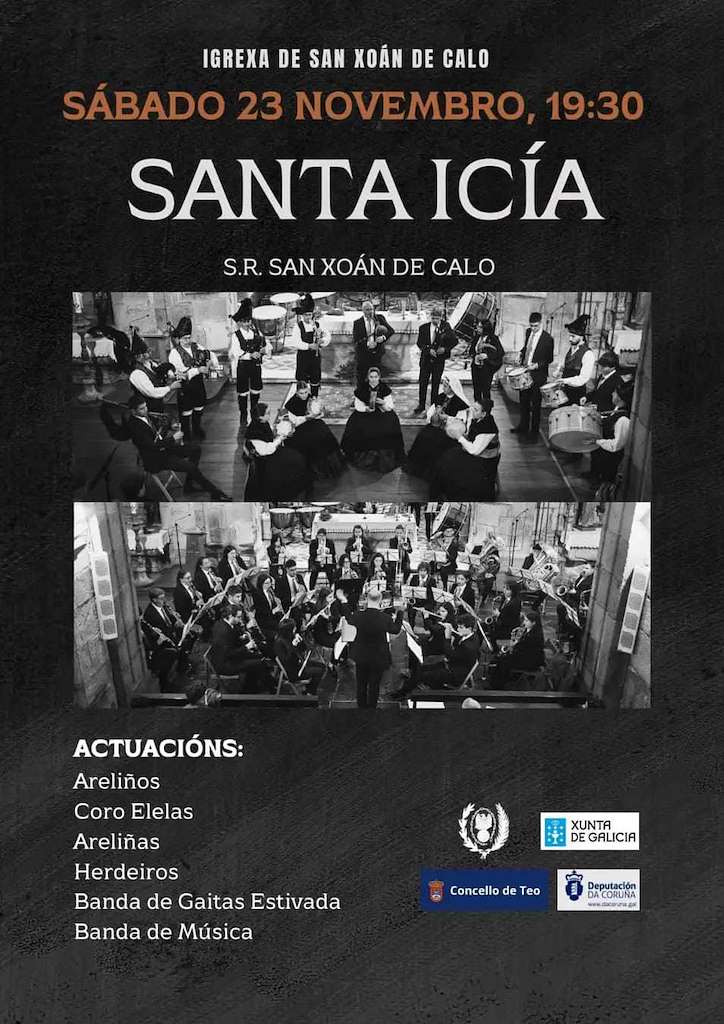 Concerto de Santa Icía de Calo en Teo