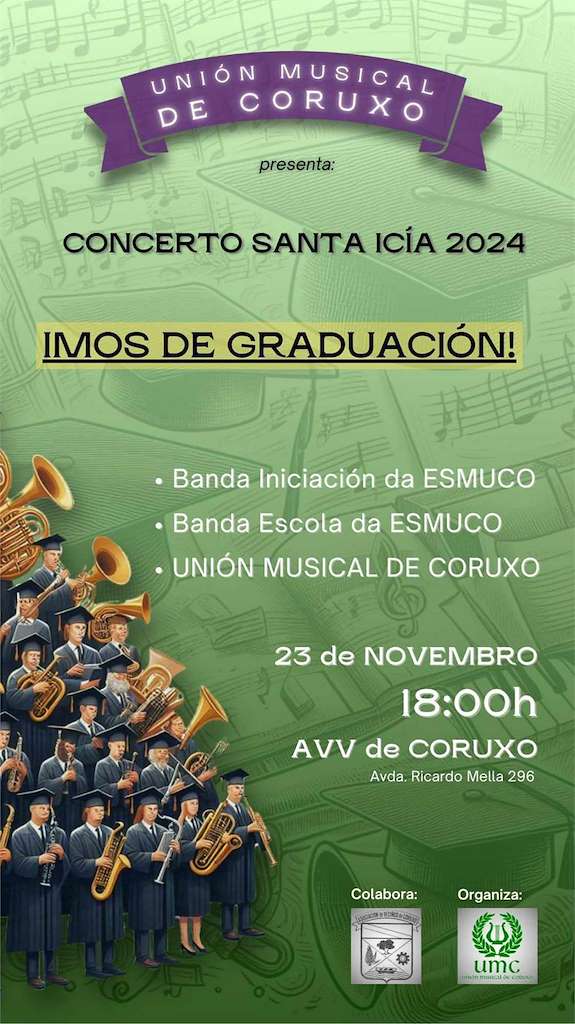 Concerto de Santa Icía de Coruxo en Vigo