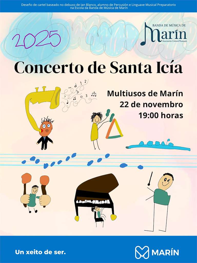 Concerto de Santa Icía en Marín