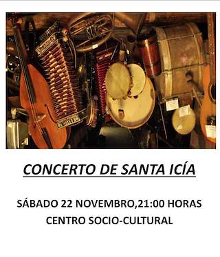 Fechas, información, programa, cartel, imágenes, mapa y ubicación de Concerto de Santa Icia  (2025)  en  Meira