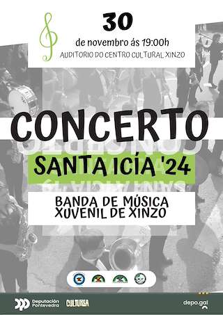Fechas, información, programa, cartel, imágenes, mapa y ubicación de Concerto de Santa Icia   en  Ponteareas